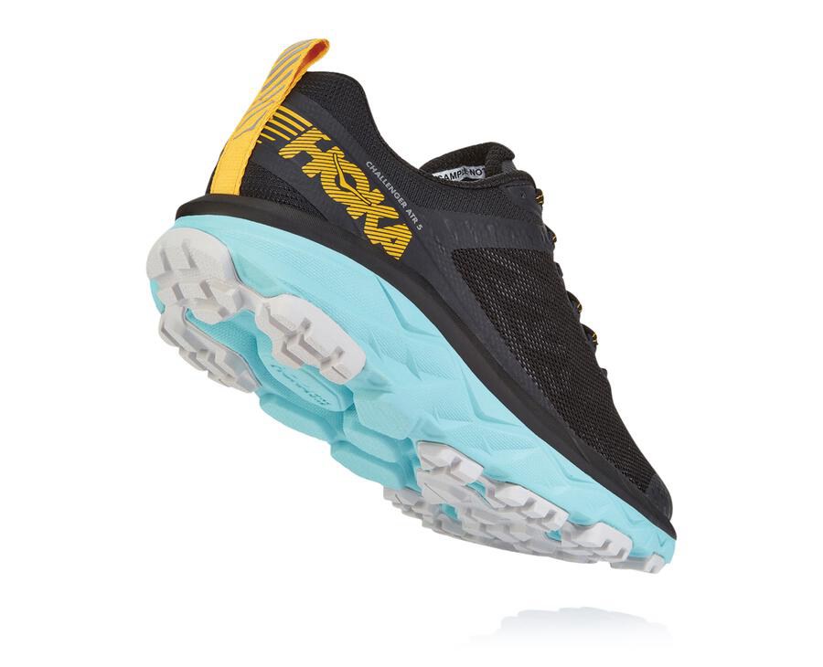 Hoka One One Challenger Atr 5 Trailskor Dam - Svarta - JDELM-4071